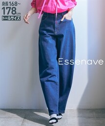nissen | 【特別先行公開】高身長　カーブデニムパンツ（トールサイズ）Essenave(パンツ)