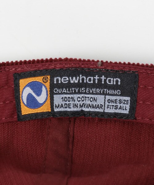 ITEMS URBANRESEARCH（アイテムズ アーバンリサーチ）の「NEW HATTAN　Corduroy Cap（キャップ・メンズ・BLK/BEG/BGD・-）」の13枚目の写真