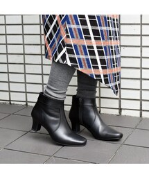 Riz raffinee（リズラフィーネ）の「リズ ラフィーネ Riz raffinee 【3E】チャンキーヒールショートブーツ （ブーツ・レディース）」