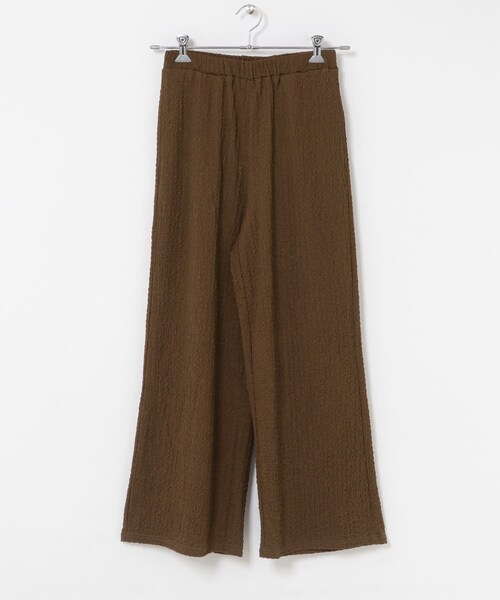 URBAN RESEARCH Sonny Label（アーバンリサーチサニーレーベル）の「ドライタッチワッシャーカットイージーパンツ（その他パンツ・レディース・ブラック/ブラウン/ピスタチオ・Free）」の7枚目の写真