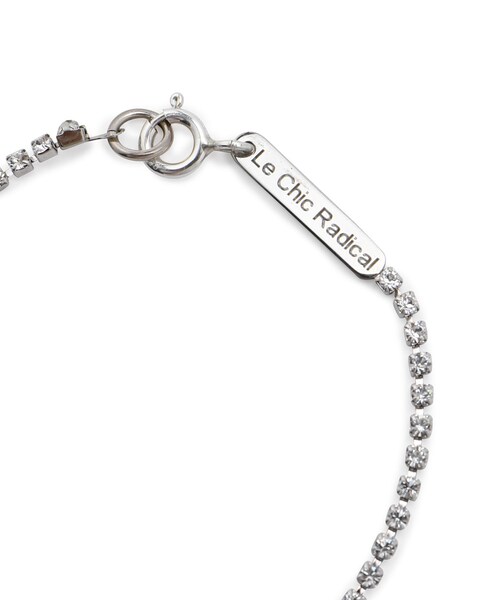 ADAM ET ROPE'（アダムエロペ）の「【公式サイト限定】【Le Chic Radical】Baby Crystal Bracelet（ブレスレット・レディース・シルバー・F）」の14枚目の写真