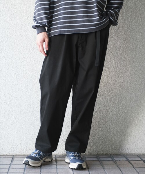 URBAN RESEARCH DOORS(アーバンリサーチドアーズ)の「ウェビングベルトチノパンツ(その他パンツ・メンズ・BLACK/CHARCOAL/MOCHA/OLIVE・S/M/L)」の8枚目の写真