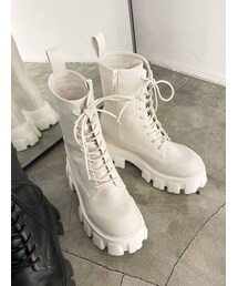 EMODA | タンクレースアップブーツ(ブーツ)