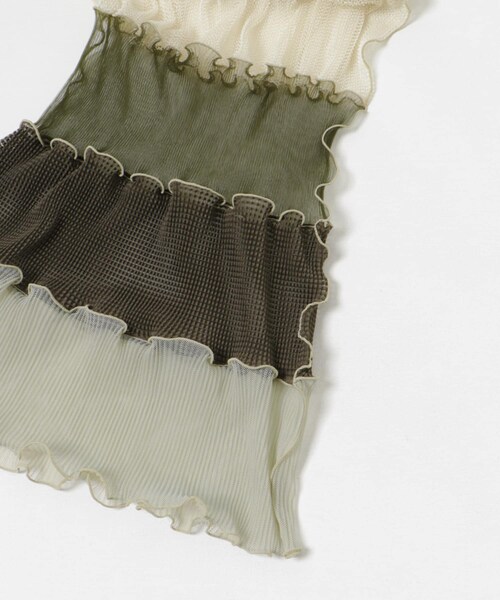 THE GOODLAND MARKET（ザグッドランドマーケット）の「Ticien　RICRAC 002 UNDER（スカート・レディース・BLUxWIN/BLKxNVY/YELxKHK・2）」の17枚目の写真