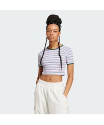 adidas | ’80s リブストライプ ベビー 半袖Tシャツ(トップス)