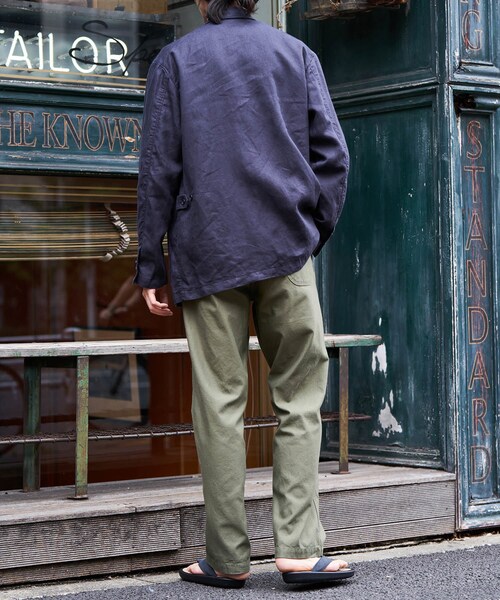 ADAM ET ROPE'（アダムエロペ）の「【BONCOURA/ボンクラ】ベイカーパンツ（その他パンツ・メンズ・オリーブ・28/30/32）」の11枚目の写真