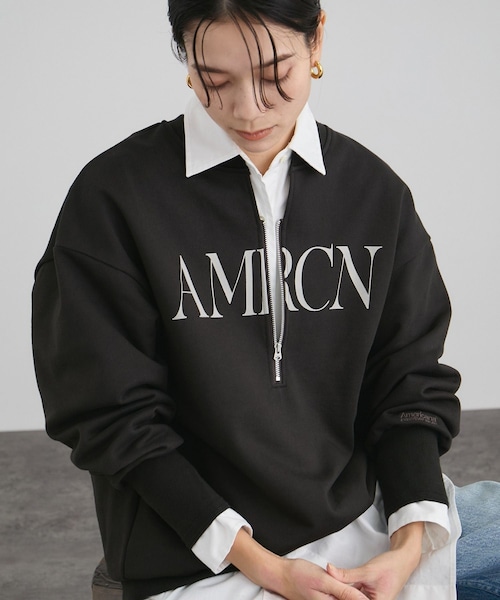 ADAM ET ROPE'(アダムエロペ)の「オーバーダイコットンサテンシャツ(シャツ/ブラウス・レディース・ホワイト/サックス・F)」の13枚目の写真