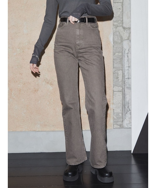 EMODA（エモダ）の「【VEQUM】BECK FULL FLARE JEANS（その他・レディース・ブラック/アイスブルー/ブラウン・24/25/26）」の18枚目の写真