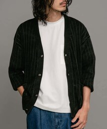 コンチョボタンニットカーディガン