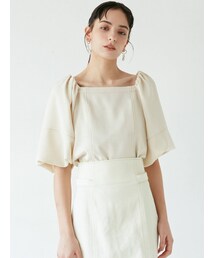 LAGUNAMOON | バックリボンボリュームスリーブブラウス(シャツ/ブラウス)