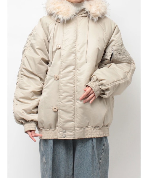 jouetie（ジュエティ）の「ルーズN2Bブルゾン（ブルゾン）」 - WEAR