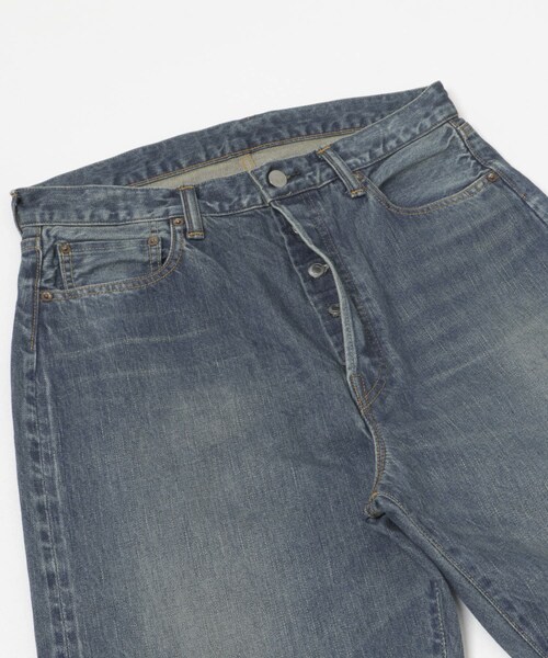 URBAN RESEARCH（アーバンリサーチ）の「A PRESSE　Washed Denim Wide Pants（デニムパンツ・メンズ・INDIGO・30/28/32/28/34/28/36/28）」の4枚目の写真