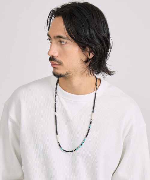 Saturdays NYC（サタデーズ ニューヨークシティ ）の「MIKIA x Saturdays NYC Bandana（ネックレス・レディース・ブラック/グリーン/レッド・F）」の15枚目の写真