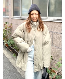 Ungrid | ミドル丈中綿ルーズブルゾン(ブルゾン)