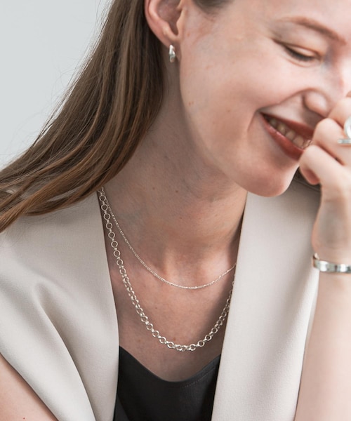 URBAN RESEARCH(アーバンリサーチ)の「decor『デコール』 Figarochain Necklace(ネックレス・レディース・SILVER・-)」の8枚目の写真