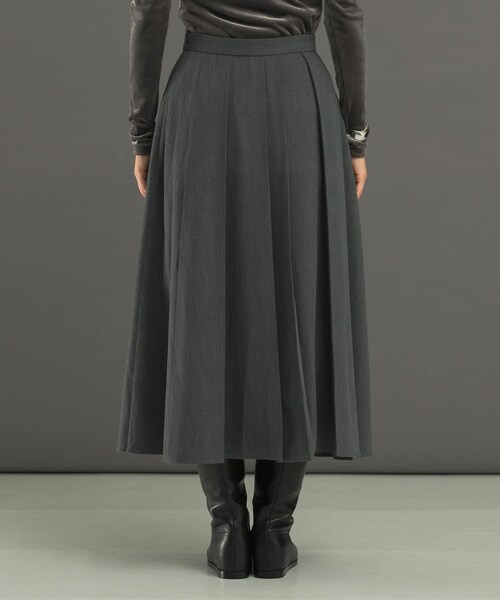 URBAN RESEARCH ROSSO（アーバンリサーチロッソ）の「ランダムプリーツスカート（スカート・レディース・greencheck/browncheck/gray・36/38）」の11枚目の写真