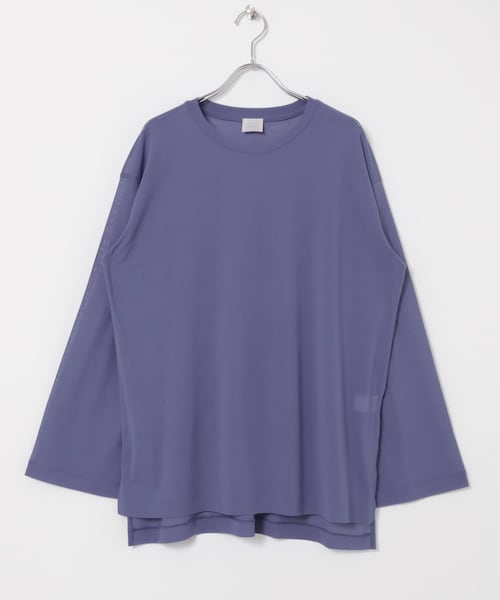 THE GOODLAND MARKET（ザグッドランドマーケット）の「nakes　Cooling Cotton Big T-shirts（Tシャツ/カットソー・レディース・Clear/Acerola/Blue・0）」の2枚目の写真