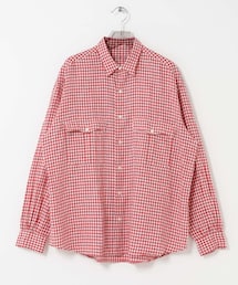 URBAN RESEARCH | PORTER CLASSIC ROLL UP LINEN GINGHAM SHIRTS(シャツ/ブラウス)