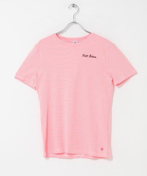 URBAN RESEARCH DOORS(アーバンリサーチドアーズ)の「『別注』PETIT BATEAU×DOORS EMBROIDERYT-SHIRTSCUST(Tシャツ/カットソー・レディース・MOSS/MIMI/GRETAL・S/M)」の18枚目の写真