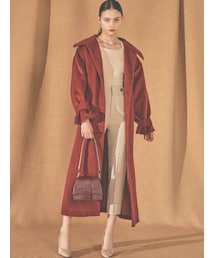 ステンカラーロングコート