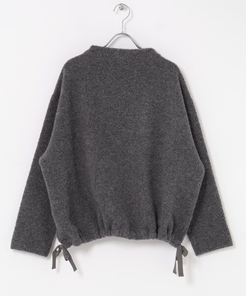 かぐれ（カグレ）の「Boa pullover（Tシャツ/カットソー・レディース・BEIGE/CHARCOAL・FREE）」の9枚目の写真