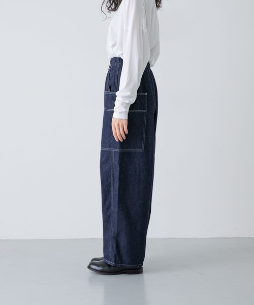 かぐれ（カグレ）の「Charpentier de vaisseau　BILL（デニムパンツ・レディース・D INDIGO・0）」の10枚目の写真