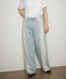 【RAIVE】STRIPE DYEING DENIM PANTS