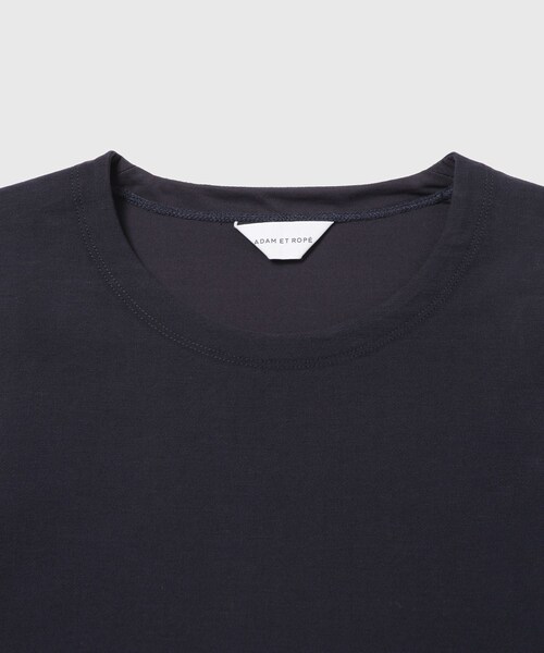ADAM ET ROPE'（アダムエロペ）の「接触冷感【MINUS】スタンダード Tシャツ（Tシャツ/カットソー・メンズ・ブラック/ホワイト/グリーン系/ネイビー・L/M）」の18枚目の写真