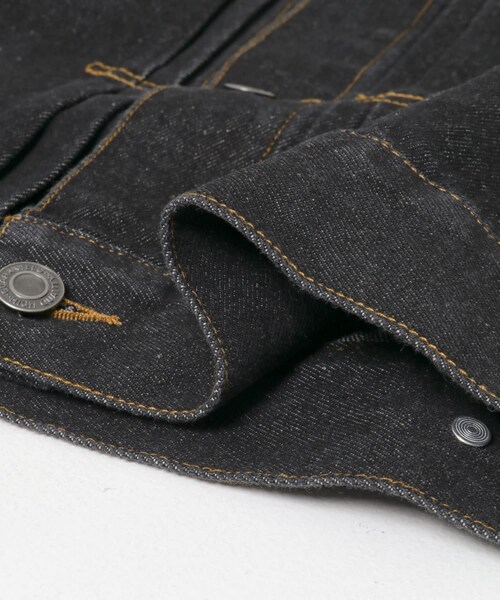 ITEMS URBANRESEARCH（アイテムズ アーバンリサーチ）の「DENIM JACKET TYPE 2nd（デニムジャケット・メンズ・IDG BLU/BLK・M/L）」の18枚目の写真