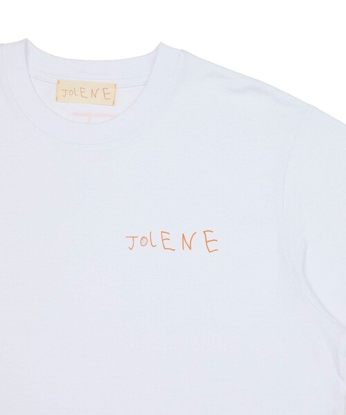 bonjour records（ボンジュールレコーズ）の「Jolene/ジョリーン house tee（Tシャツ/カットソー・レディース・ホワイト/ベージュ/サックス・L/M/XL）」の11枚目の写真