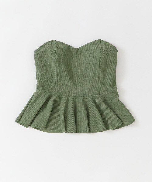 URBAN RESEARCH Sonny Label（アーバンリサーチサニーレーベル）の「Lepidos　WR BUSTIER TOP（水着・メンズ・オリーブ/ブラック・S）」の3枚目の写真