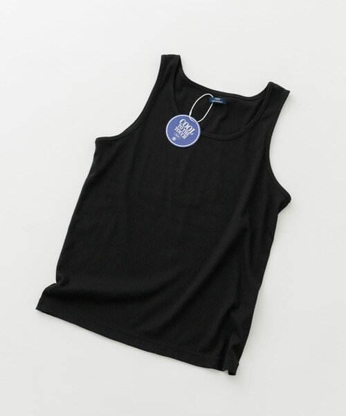 ITEMS URBANRESEARCH(アイテムズ アーバンリサーチ)の「クールタッチテレコタンクトップ(タンクトップ・メンズ・IVO/GRY/BLK・M/L)」の10枚目の写真