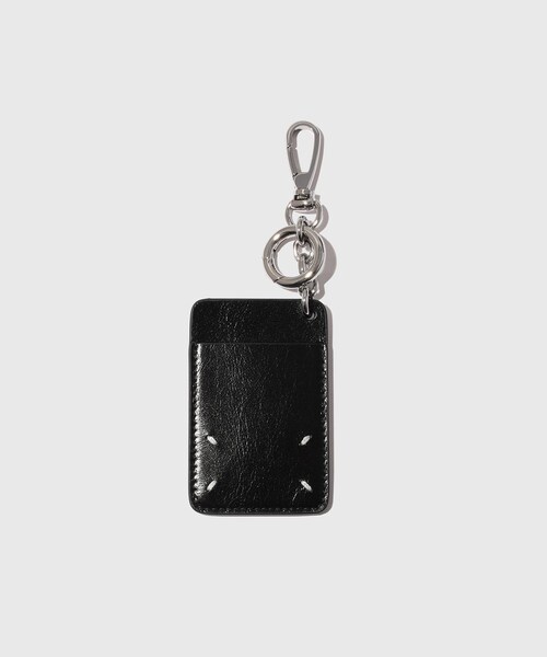 ADAM ET ROPE'(アダムエロペ)の「【Maison Margiela/メゾン マルジェラ】KEYRING CARD(カードケース・レディース・ブラック・F)」の2枚目の写真