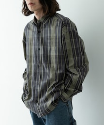 URBAN RESEARCH Sonny Label | リラックスフィットチェックレギュラーカラーシャツ(シャツ/ブラウス)