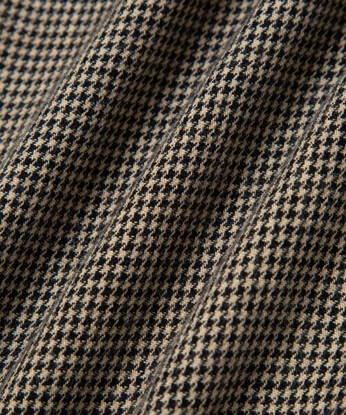 Saturdays NYC（サタデーズ ニューヨークシティ ）の「Open Collar Cotton Wool Twill Check L/S Shirt（シャツ/ブラウス・メンズ・ベージュ系/ブラック系・L/M/XL）」の13枚目の写真