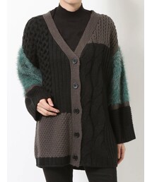MURUA | シャギードッキングオーバーカーディガン(カーディガン/ボレロ)
