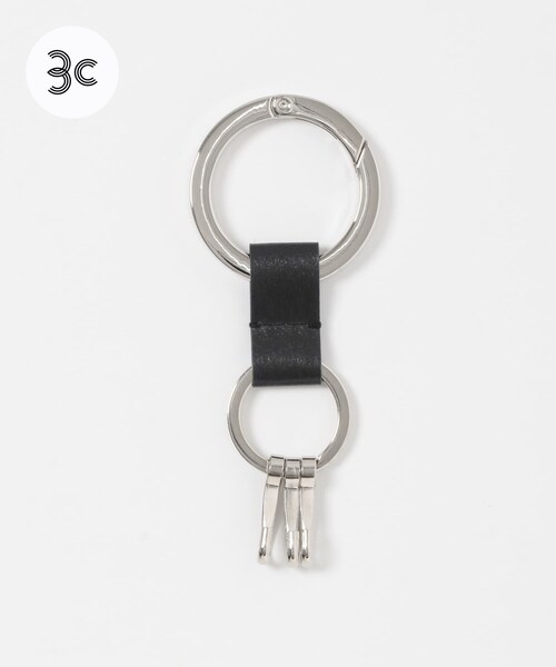 URBAN RESEARCH DOORS（アーバンリサーチドアーズ）の「commpost　キーリング（ネクタイ・メンズ・Natural/Dark/Brown/Navy・FREE）」の2枚目の写真