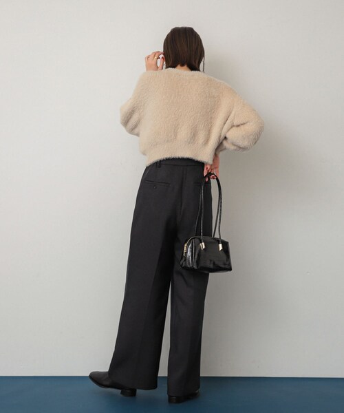 SENSE OF PLACE by URBAN RESEARCH（センスオブプレイスバイアーバンリサーチ）の「クロコライクスクエアバッグ（ハンドバッグ・レディース・BLACK/BROWN/ORANGE・one）」の10枚目の写真