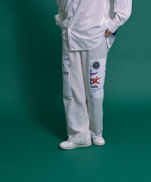 THE GOODLAND MARKET（ザグッドランドマーケット）の「SREU　Swiching PANTS（その他パンツ・レディース・IVORY2/IVORY1/BLACK1/BLACK2・L/S）」の10枚目の写真