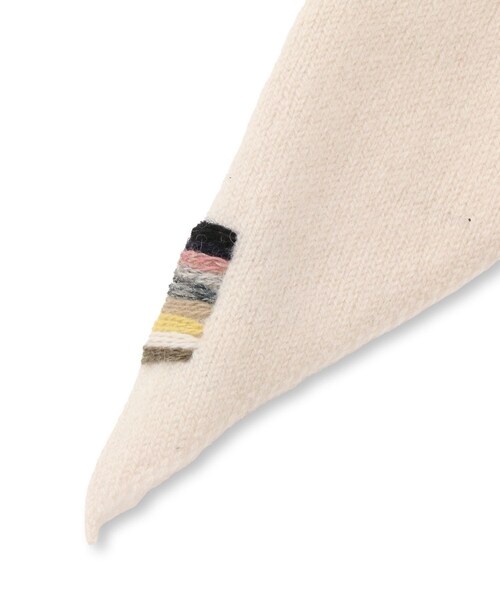 ADAM ET ROPE'(アダムエロペ)の「【J’aDoRe限定】【extreme cashmere(エクストリーム カシミア)】bandana(ストール/ショール・レディース・オフホワイト/ベージュ/カラシ・F)」の14枚目の写真