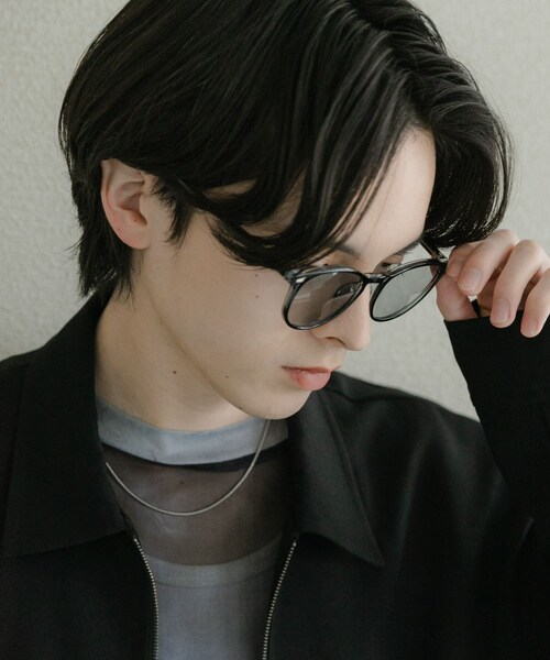 SENSE OF PLACE by URBAN RESEARCH（センスオブプレイスバイアーバンリサーチ）の「ボスリントンサングラス（メガネ・メンズ・BLACK/GRAY/BLUE・One）」の5枚目の写真