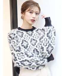 MURUA | タイルパターンニット(ニット/セーター)