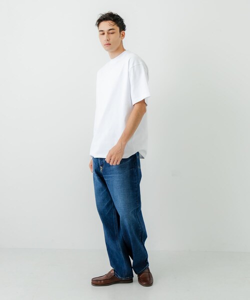 URBAN RESEARCH(アーバンリサーチ)の「Premium Organic Cotton T-shirts(Tシャツ/カットソー・メンズ・WHITE/BORDEAUX/GREEN/NAVY・M/L)」の11枚目の写真