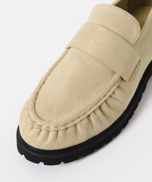 URBAN RESEARCH DOORS（アーバンリサーチドアーズ）の「ギャザーローファー（ローファー・レディース・BROWN/BEIGE・36/37/38）」の18枚目の写真