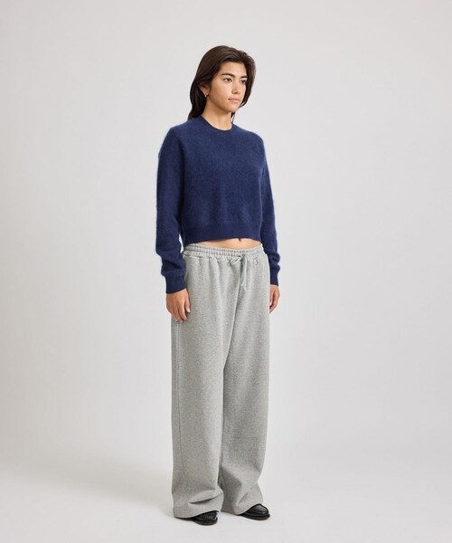 Saturdays NYC(サタデーズ ニューヨークシティ )の「Christine Textured Knit | WOMEN(ニット/セーター・レディース・ライトグレー/ネイビー/ワイン・M/S)」の22枚目の写真