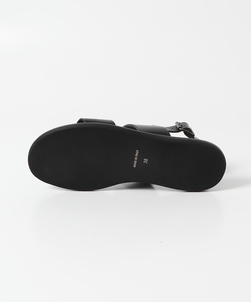 かぐれ(カグレ)の「CORSO ROMA, 9 DOUBLE STRAP SANDAL(サンダル・レディース・NERO/MOGANO・36/37/38)」の7枚目の写真