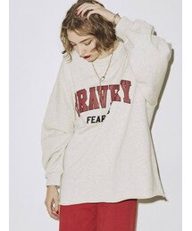 jouetie | BRAVERYロゴプルオーバー(スウェット)