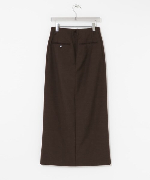 URBAN RESEARCH（アーバンリサーチ）の「new basic　BRADFORD WOOL SKIRT（スカート・レディース・BLACK/BROWN・36/38/40）」の21枚目の写真