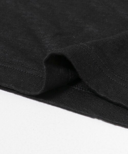 かぐれ（カグレ）の「リネンボートネックカットソー（Tシャツ/カットソー・レディース・OFF/BLACK/NATURAL・Free）」の10枚目の写真