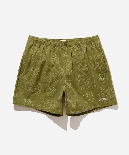 Saturdays NYC（サタデーズ ニューヨークシティ ）の「Talley Tuahine Swim Short（水着・メンズ・オフホワイト/キャメル・L/M/S/XL/XS）」の20枚目の写真